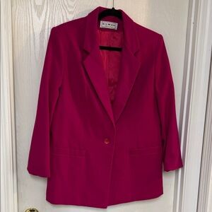 Vibrant Pink Blazer by